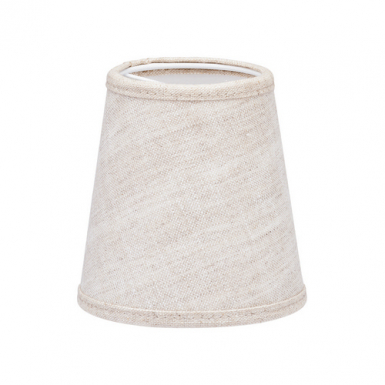 QUEEN Lampskrm Lin Ljus Beige 10cm i gruppen Bord-Golv / Lampskrmar hos Ljusihem.se (0610-L121-PR)