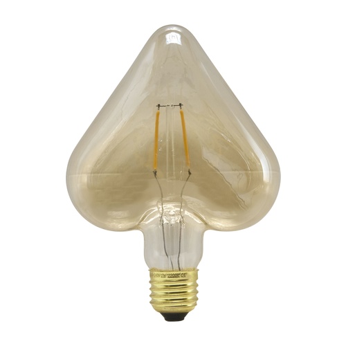 Shaped LED Filament Gold Heart i gruppen vrigt / LED lampor hos Ljusihem.se (1701102-PR)