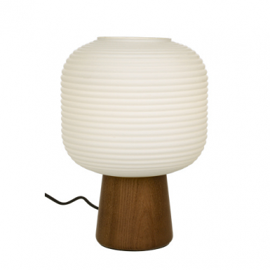 AURA Bordlampa, Brunbets/Vit i gruppen Bord-Golv / Bordslampor hos Ljusihem.se (18103-16-01-AN)