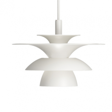 PICASSO Pendant, Flat White, 18cm i gruppen Takbelysning / Taklampor hos Ljusihem.se (1818036-BD)
