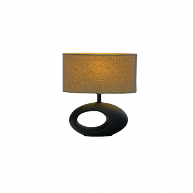 OLINA Bordlampa - Svart/Brun i gruppen Bord-Golv / Bordslampor hos Ljusihem.se (18302-15-02-AN)