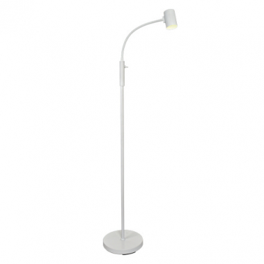 HUGIN golvlampa, vit i gruppen Bord-Golv / Golvlampor hos Ljusihem.se (19306-01-AN)