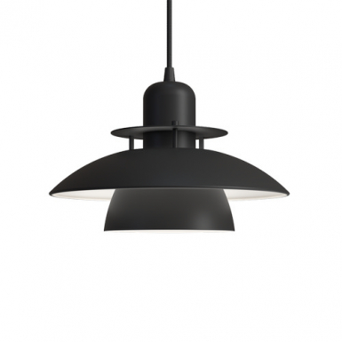 PRIMUS IV Pendant, Flat Black, 28cm i gruppen Takbelysning / Taklampor hos Ljusihem.se (195007-BD)