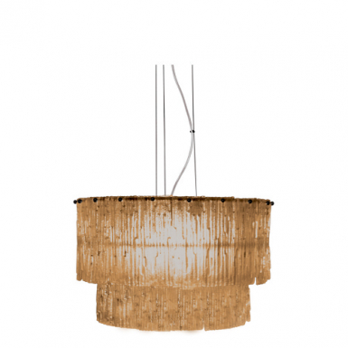 ABELONE Taklampa, Amber/Svart i gruppen Takbelysning / Taklampor hos Ljusihem.se (25002-15-41-AN)