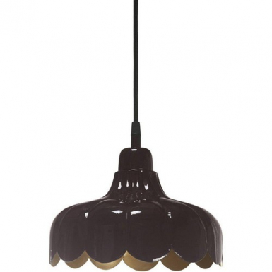 Wells tak/fnsterlam Brun/guld 24cm i gruppen Takbelysning / Taklampor hos Ljusihem.se (2832408-PR)