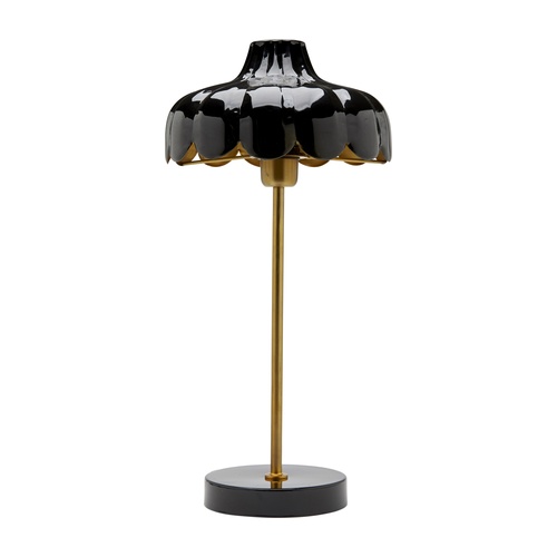 Wells bordslampa Svart/guld 50cm i gruppen Bord-Golv / Bordslampor hos Ljusihem.se (2835003-PR)