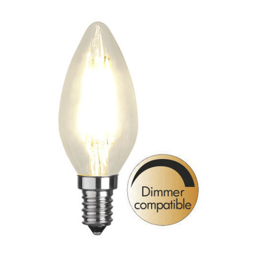 LED-lampa E14 C35 Clear Dimningsbar i gruppen vrigt / LED lampor hos Ljusihem.se (351-03-1-ST)