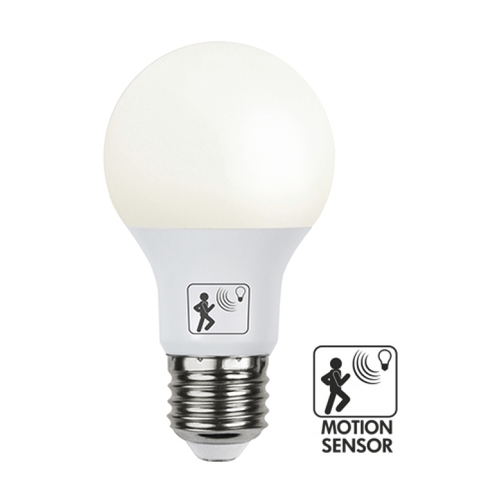 LED-lampa E27 A60 Sensor opaque i gruppen Övrigt / LED lampor hos Ljusihem.se (357-08-ST)