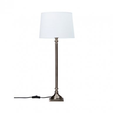 MARGOT Bordlampa Antiksilver inkl skrm i gruppen Bord-Golv / Bordslampor hos Ljusihem.se (3865101-25001-PR)