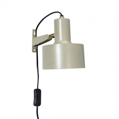 SOLO Vgglampa Matt beige 23cm i gruppen Vggbelysning / Vgglampor hos Ljusihem.se (4162318-PR)