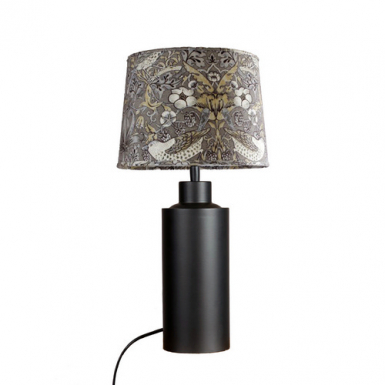 SOLO Bordlampa, Mattsvart, H�jd 46cm, inkl sk�rm i gruppen Bord-Golv / Bordslampor hos Ljusihem.se (41632023-010-PR)