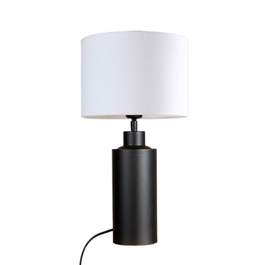 SOLO Bordlampa, Mattsvart, H=46, Inkl skärm i gruppen Bord-Golv / Bordslampor hos Ljusihem.se (4163203-FR01-PR)