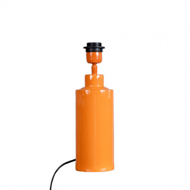 SOLO Lampfot, Blank Orange, 32cm, exkl sk�rm i gruppen Bord-Golv / Lampf�tter hos Ljusihem.se (4163234-PR)