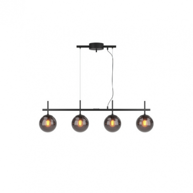 BOYLE Taklampa 4- l�gig R�kgr�/Svart i gruppen Takbelysning / Taklampor hos Ljusihem.se (4202360-4505-RY)