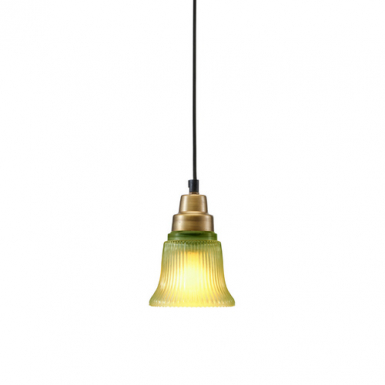 EMMI Fönsterlampa, Grön/Antikmässing i gruppen Takbelysning / Fönsterlampor hos Ljusihem.se (4311213-PR)