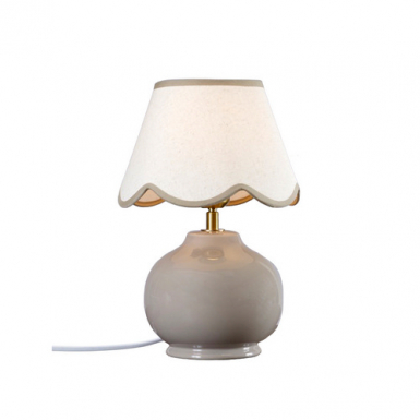 NELL Bordlampa - Nougat - Hjd 34cm i gruppen Bord-Golv / Bordslampor hos Ljusihem.se (500-034-022-PR)