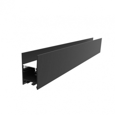 AD3551 svart Aluminum profile 35x51mm i gruppen LED & profil hos Ljusihem.se (AD3551-SV-BL-R)