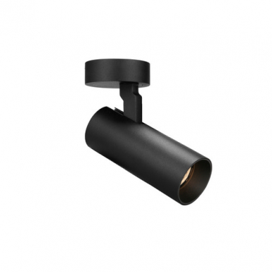 Pipe 10W Svart Tak Spot med svart ring i gruppen Spotlight hos Ljusihem.se (BL05-10-TK-SV-SV-R)