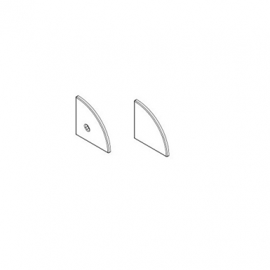 CR3030 endcap 2-pack i gruppen LED & profil / Tillbeh�r hos Ljusihem.se (CR3030EC-BL)