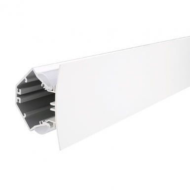 LG7676 Profile 76x76mm - opal diffuser / silver base i gruppen LED & profil hos Ljusihem.se (LG7676-VIT-R)