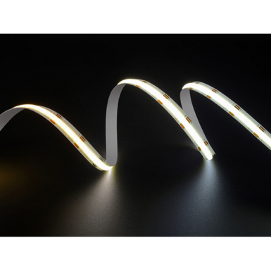 COB, DC24V, 3000K, 8mm, 10W/m, IP20 i gruppen LED & profil hos Ljusihem.se (LSS-COBX38420-BL)