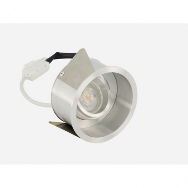 QOO.01 Inomhus GU10 Infllt Tak Aluminium i gruppen Spotlight / Infllda spot hos Ljusihem.se (QOO-01-GU10-A-BL)