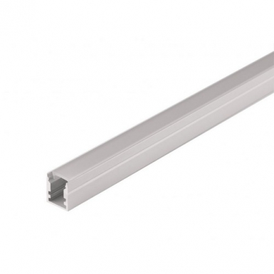 SM1013 Super slim profile 10x13mm, anodize silver i gruppen LED & profil hos Ljusihem.se (SM1013-ALU-BL-R)
