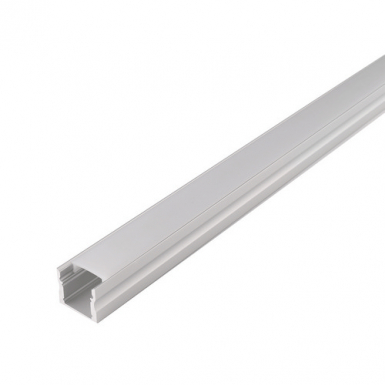SM1715 Slim profile 17x15mm, anodize silver i gruppen LED & profil hos Ljusihem.se (SM1715-ALU-BL-R)