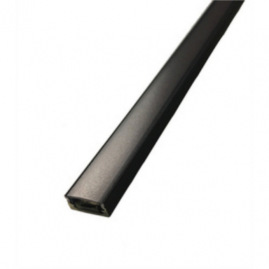 SM2310 Slim profile 23x10mm svart-opal diffuser i gruppen LED & profil hos Ljusihem.se (SM2310-SV-R)