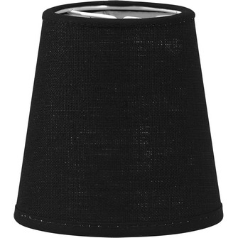 Queen Lampskärm, Franza Svart 12cm