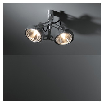 Nomad Surface Adjustable 2x PAR30 E27 Aluminium Matt