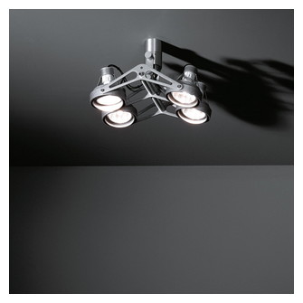 Nomad Surface Adjustable 4x GU10 Aluminium Matt