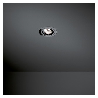 K 3 Recessed Adjustable 89 1x MR16 DE Aluminium Matt