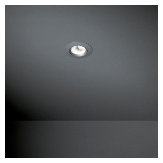 K 2 Recessed 80 1x GU10 DE Aluminium Matt