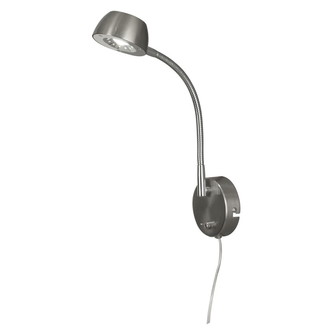 JUNO vägglampa, stål