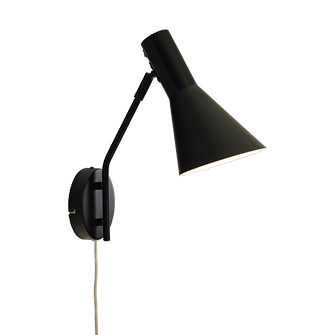 CERES vägglampa, svart