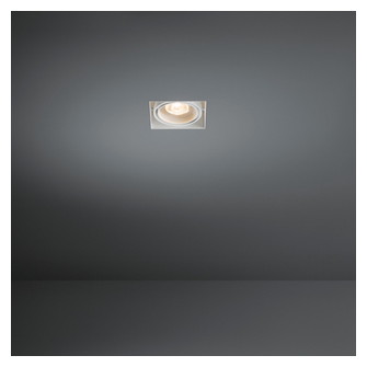 Mini-Multiple Recessed Trimless Adjustable MR16 1x DE White Structure