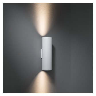Lotis Tube Wall Up/Down 85 2x GU10 White Structure - White Structure