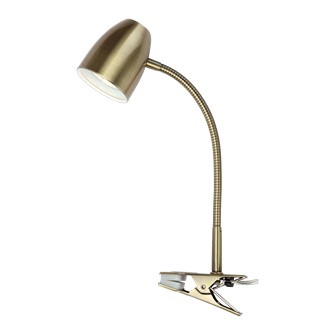 SANDNES klämlampa, antik