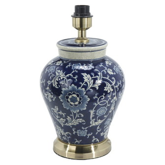 Fang Hong Lampfot, Mörkblå 38cm