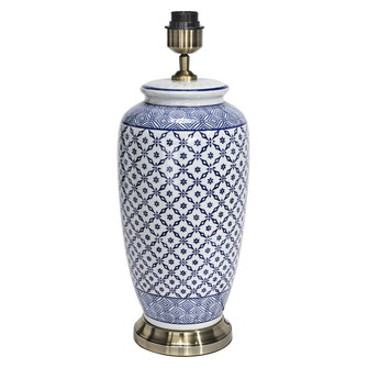 Li Jing Lampfot, Blå 49cm