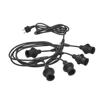 Flex Out Ljusslinga, Utomhus Svart 650cm