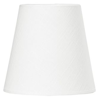 Toppringskärm E14, Classico Vit 15cm