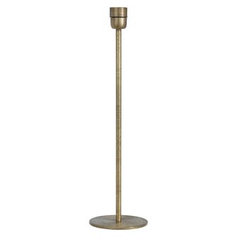 Base Lampfot, Beaten Gold 45cm