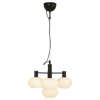 BELL taklampa 4:a, svart/vit