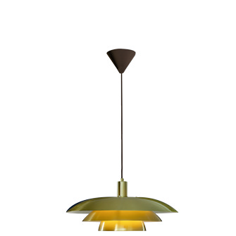 EPSILON Taklampa, Matt mässing - Diameter 45cm