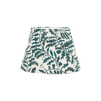 Oval Lampskärm, Bertie Grön 25cm