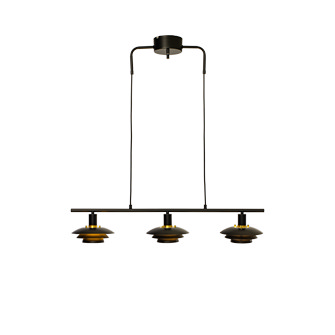 EPSILON taklampa 3:a, svart
