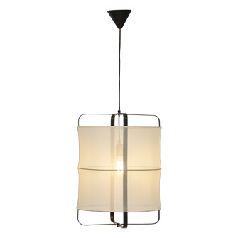 RAMMI taklampa, svart/vit