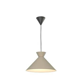 CONI - Taklampa - Sandfärgad - Diam 38cm